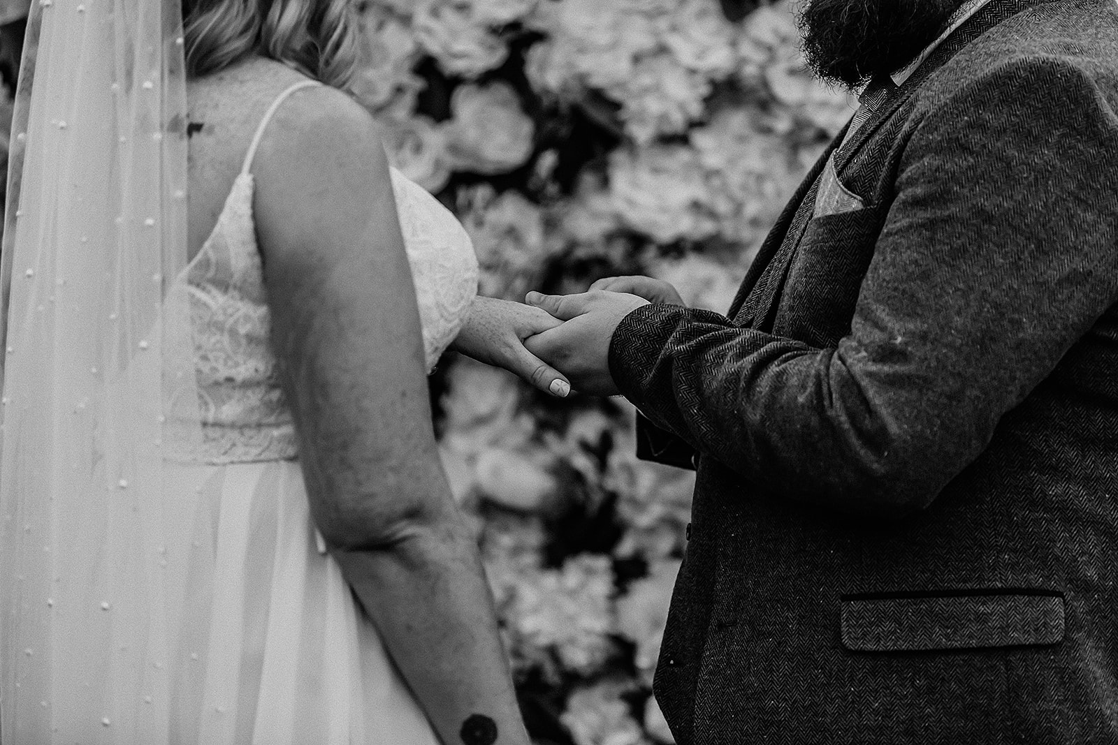 bride and groom exchanging rings wedding photographer photography Hertfordshire