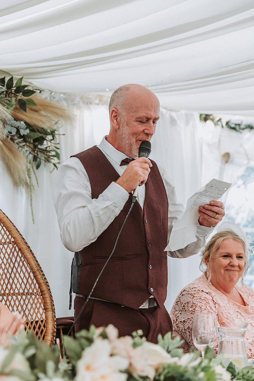 father of the bride speech the waterside venue rickmansworth wedding photographer photography Hertfordshire