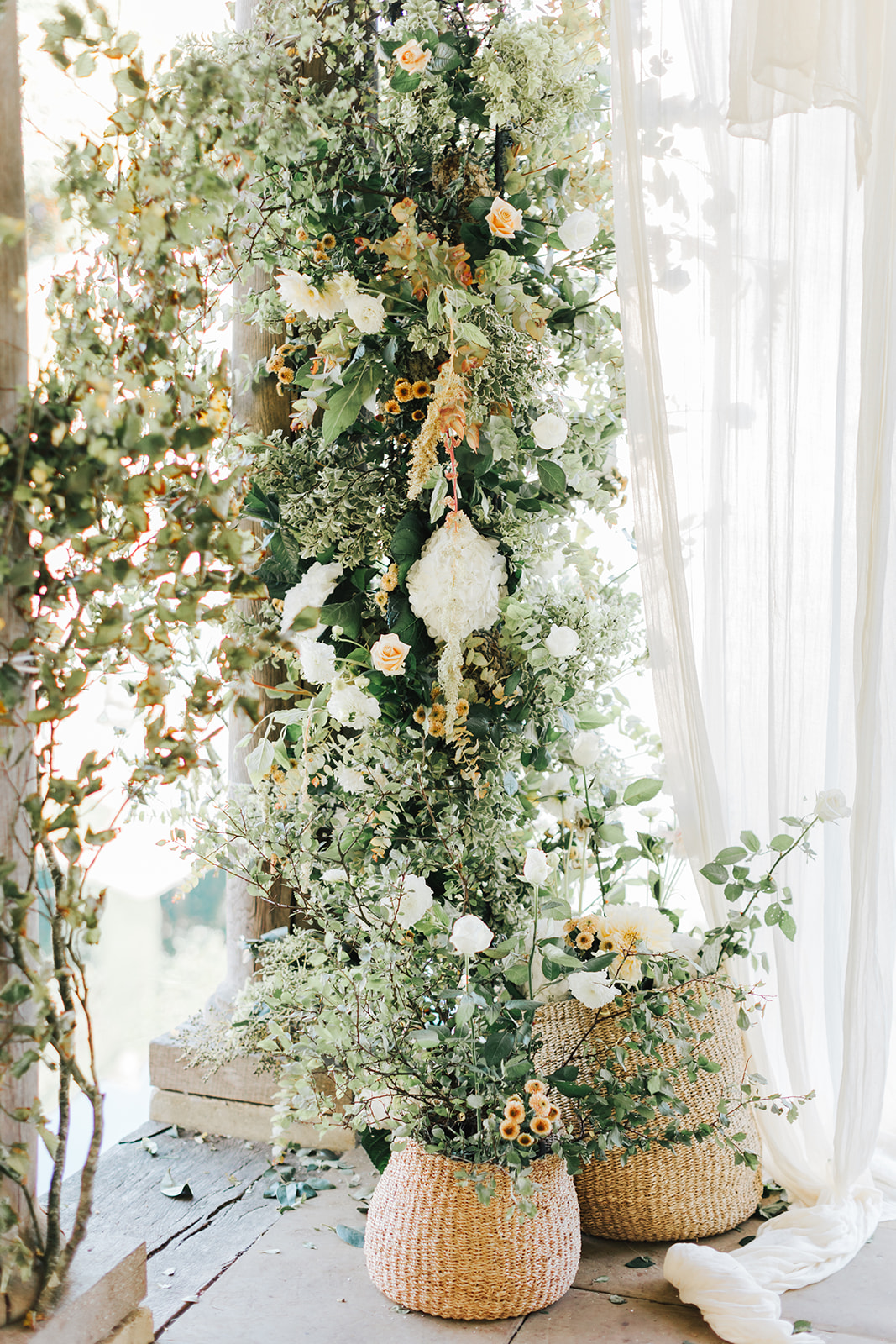 Euridge Manor - Cotswolds Wedding Photographer - Luxury Wedding Flowers 