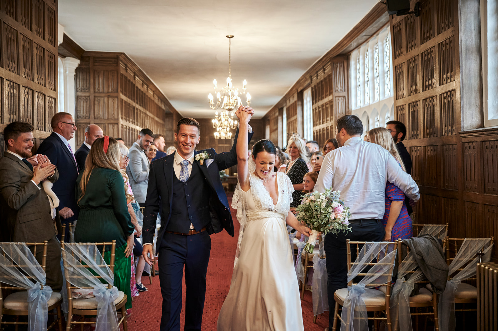 Just Married Gosfield Hall