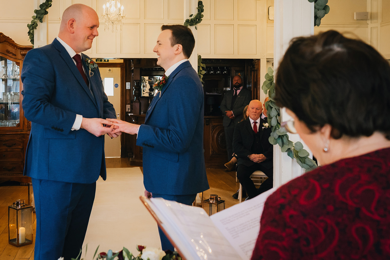 Berwick Lodge wedding ceremony