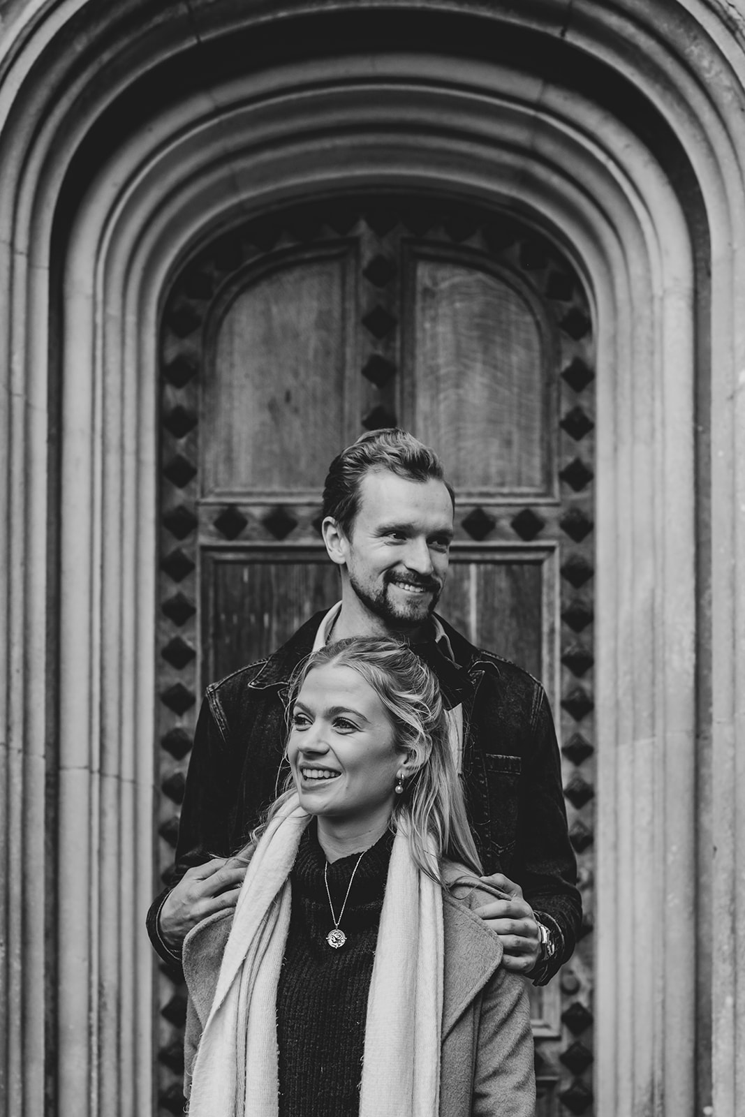 Modern engagement photography in Dorset