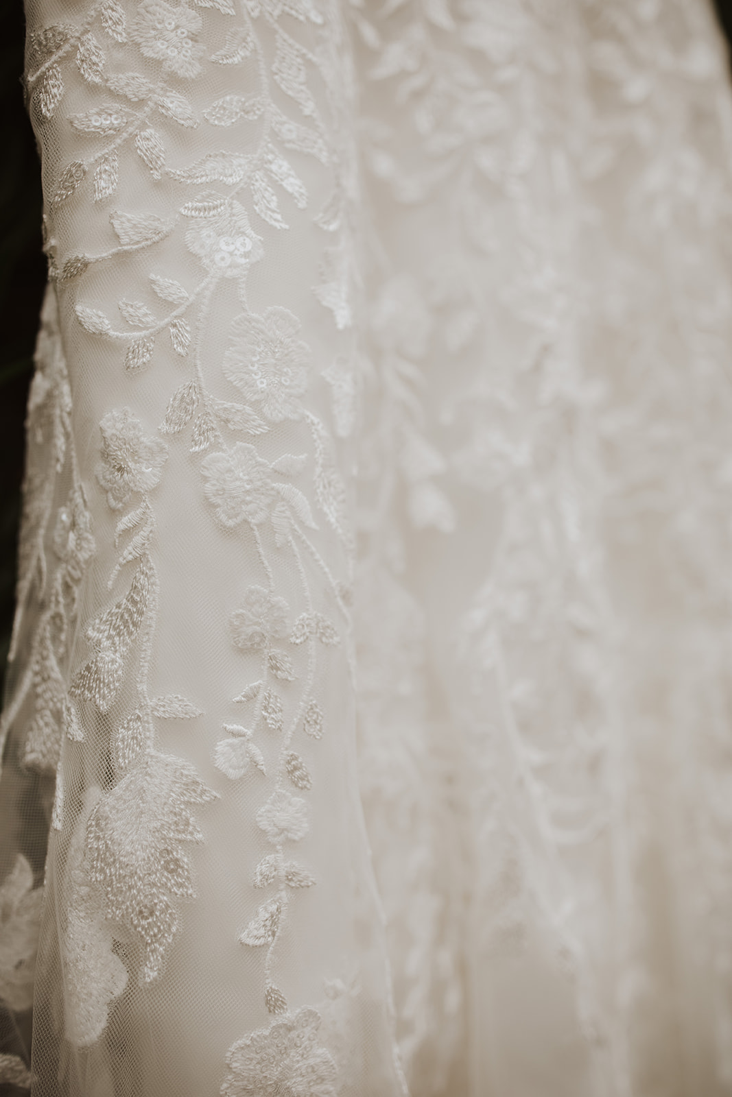 Detail wedding dress  portraits