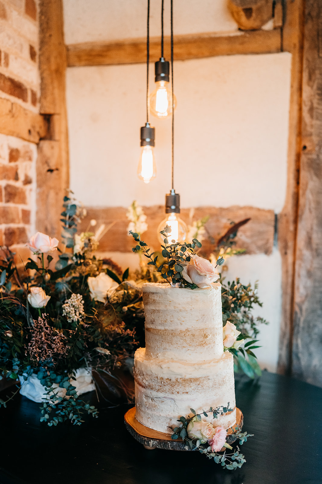 wedding cake made at Barns and Yard