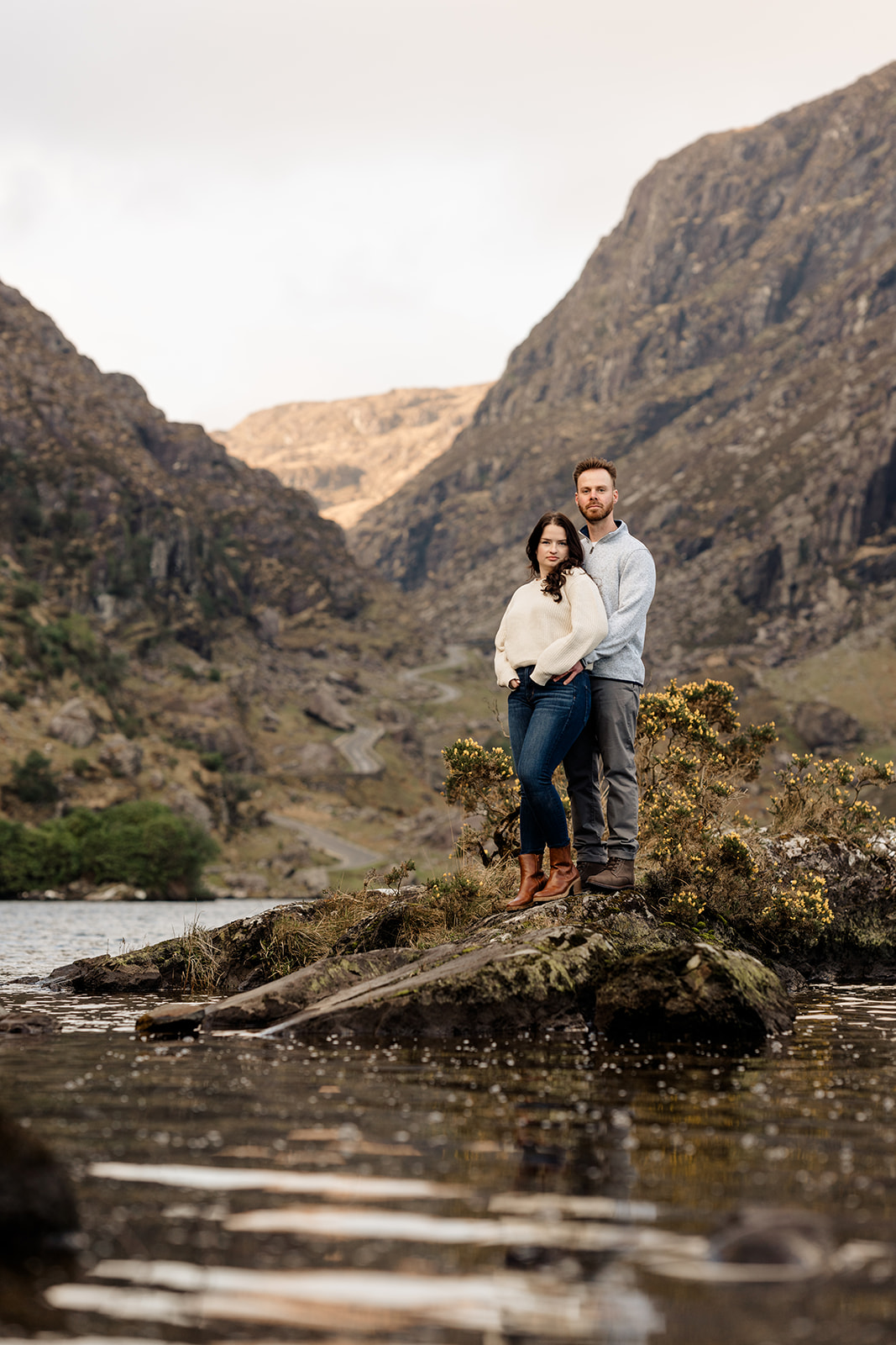 Gap of Dunloe couple photography, elopement photographer Killarney, Killarney National Park elopement 