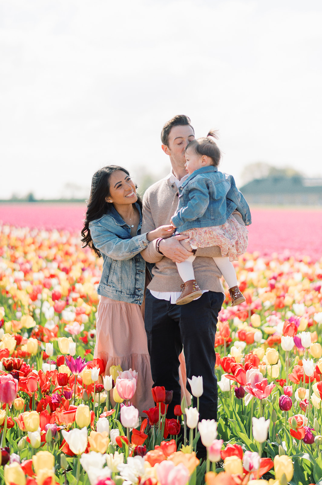 A Keukenhof tulip fields photoshoot 
