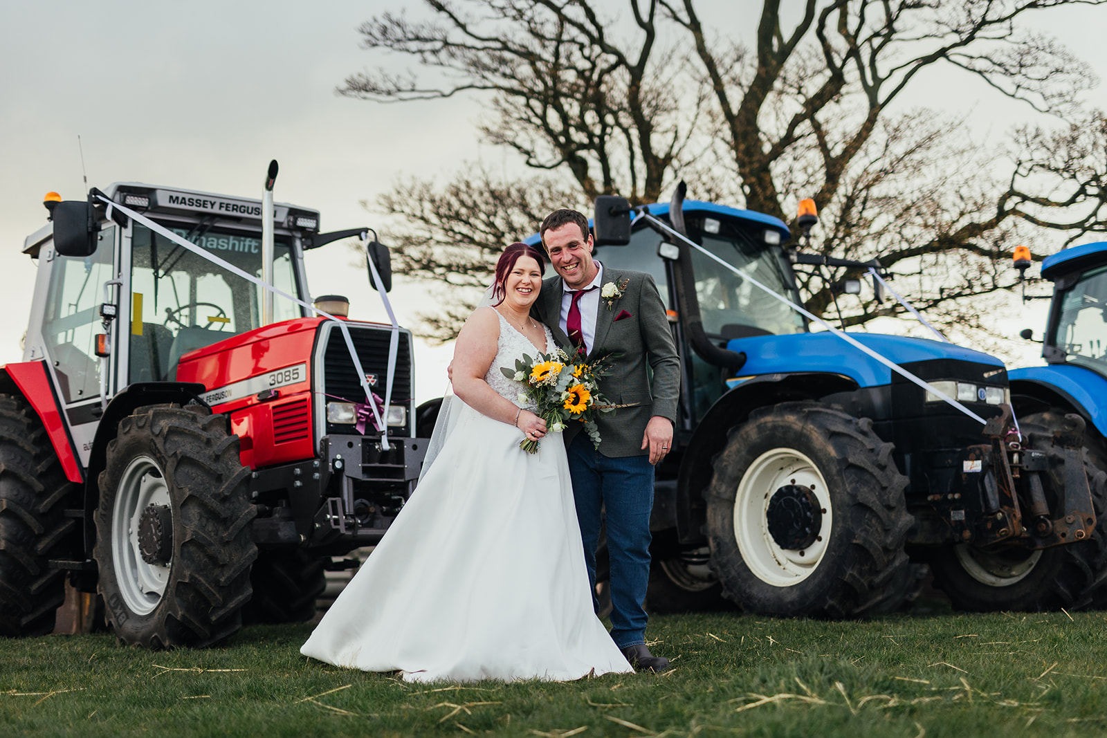 North Yorkshire Farmer Wedding Photography