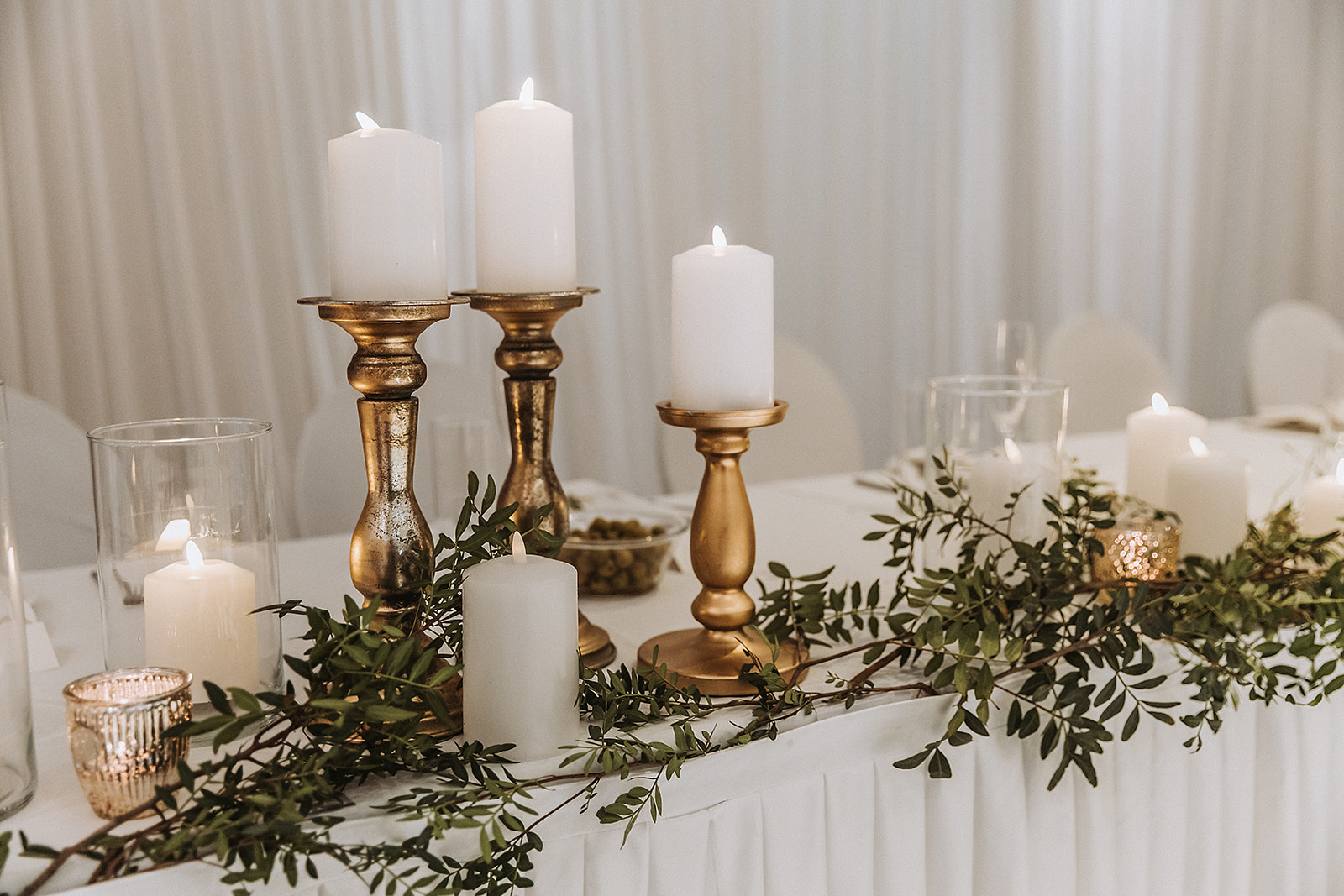 wedding decor and floral arrangements in Manchester