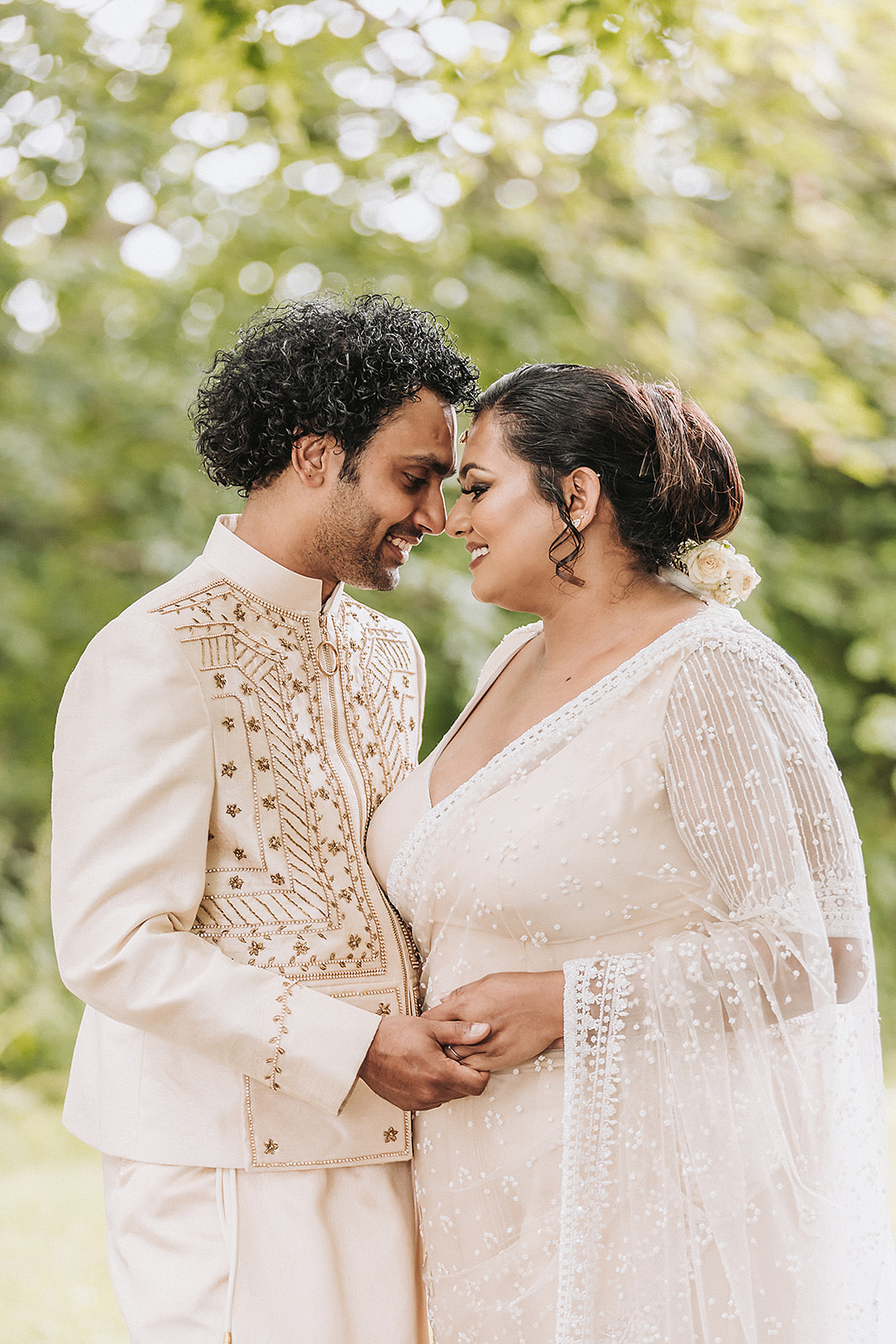 wedding portraits Sri Lankan wedding in manchester