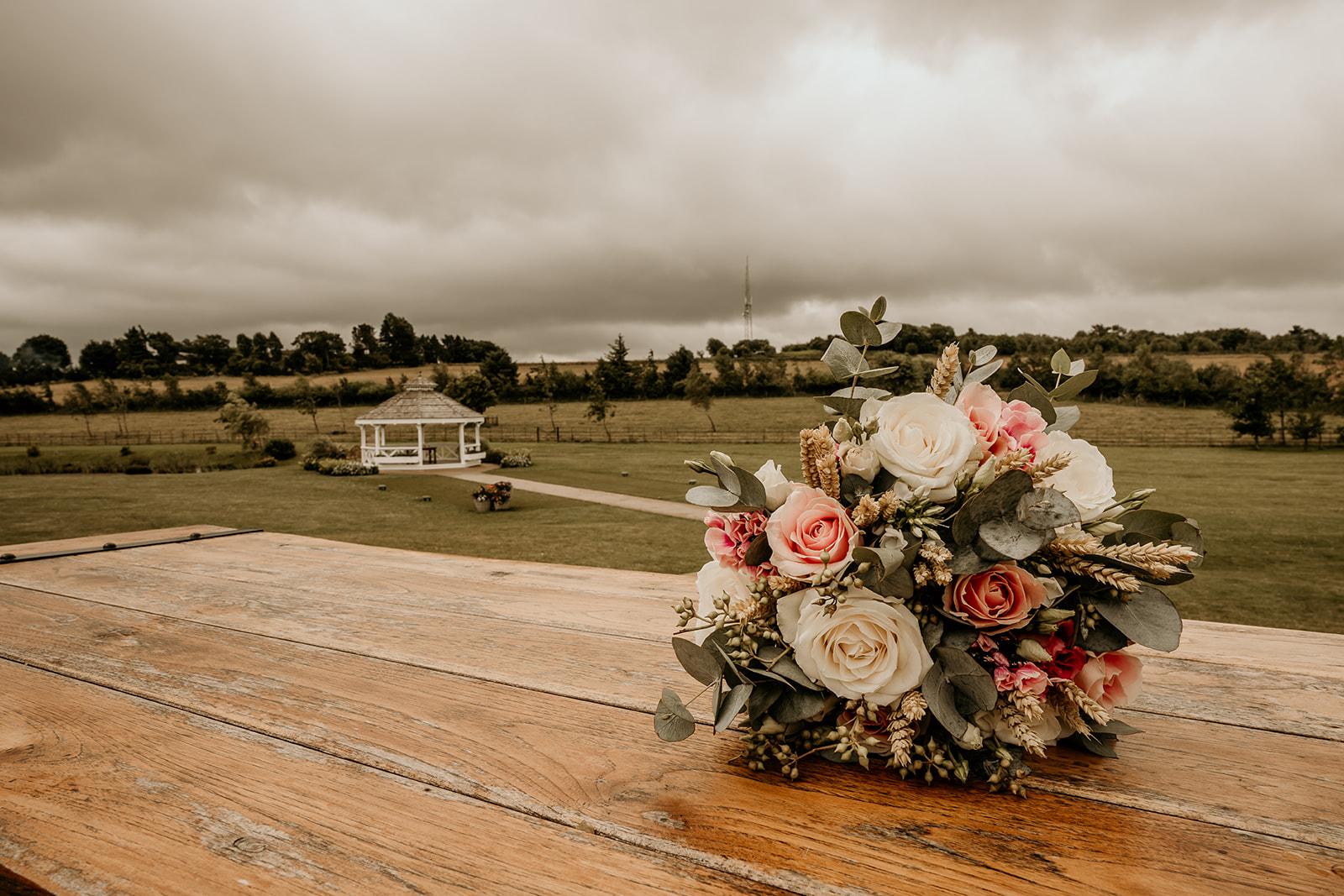 Peak edge hotel grounds and wedding flowers