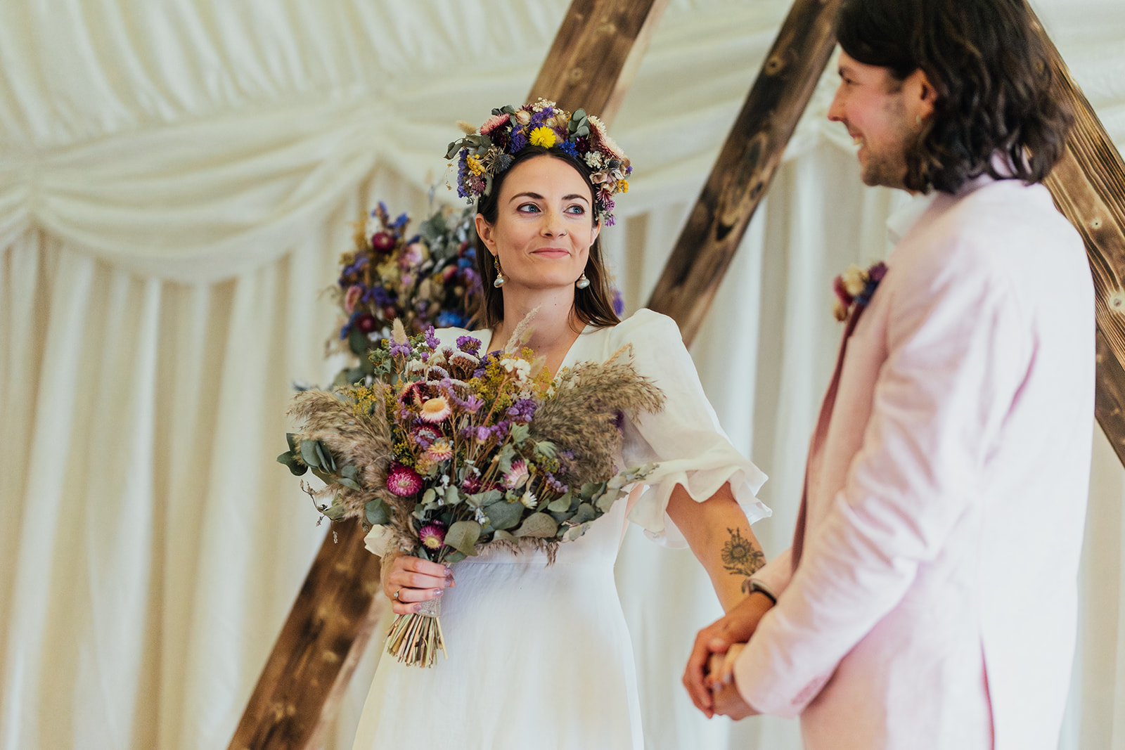 Boho Wedding Photography Yorkshire