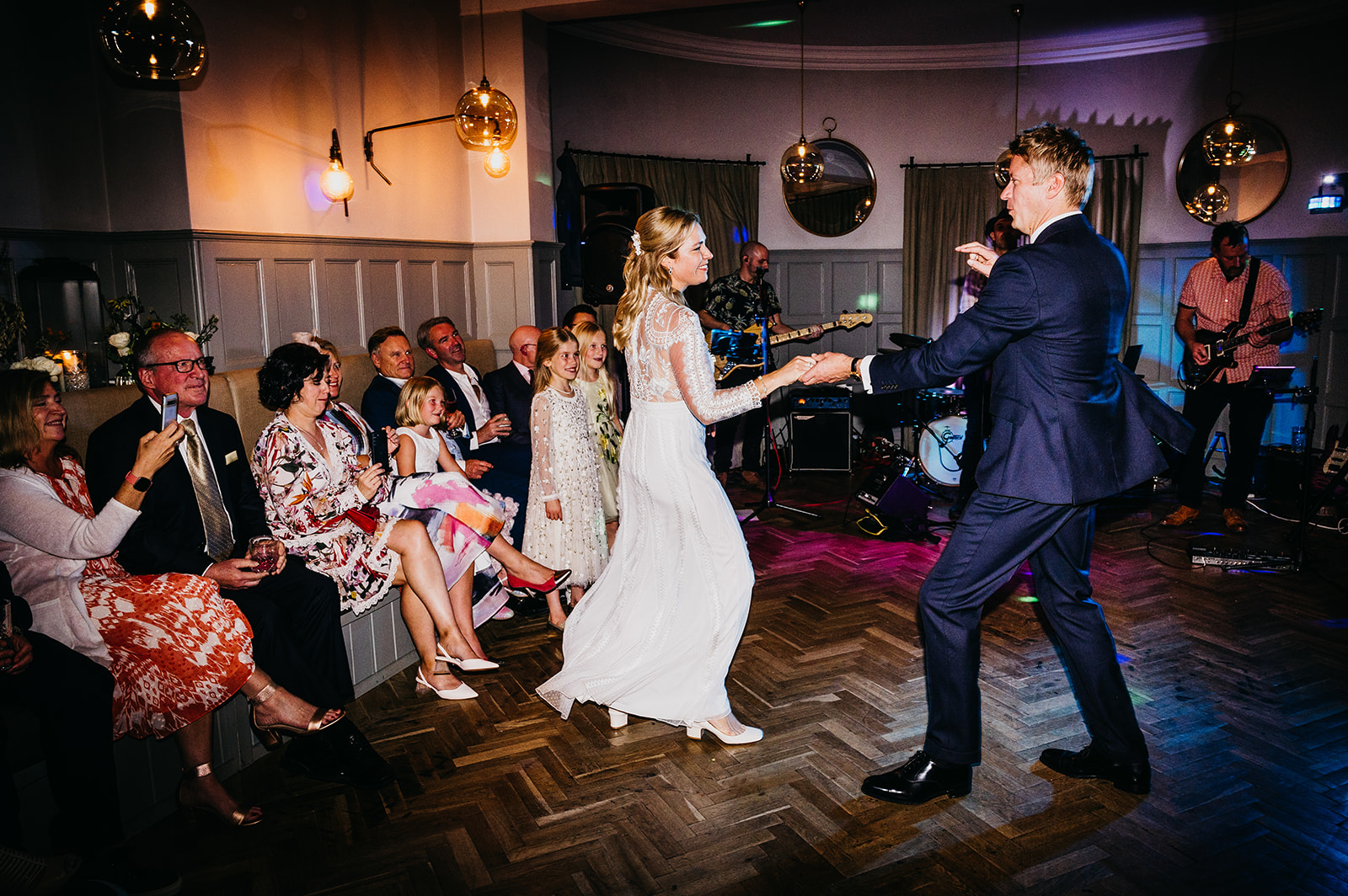 First dance at The Painswick Hotel