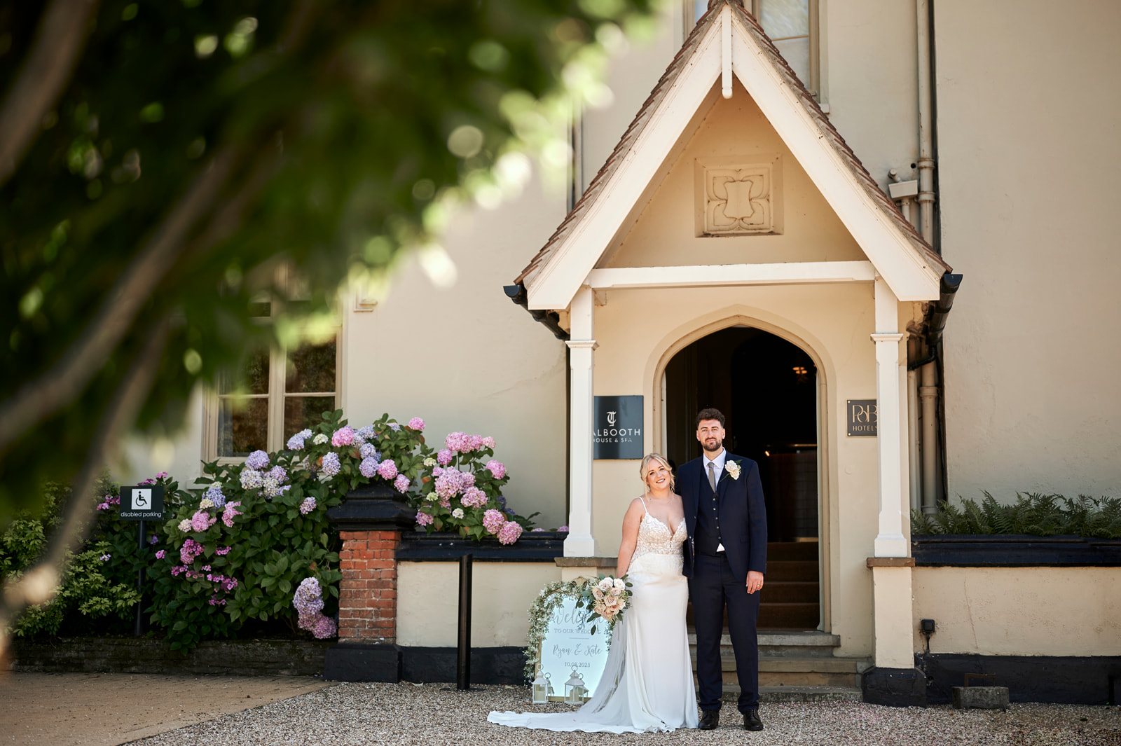 Talbooth House & Spa Wedding - Rachel Reeve Photography Couple