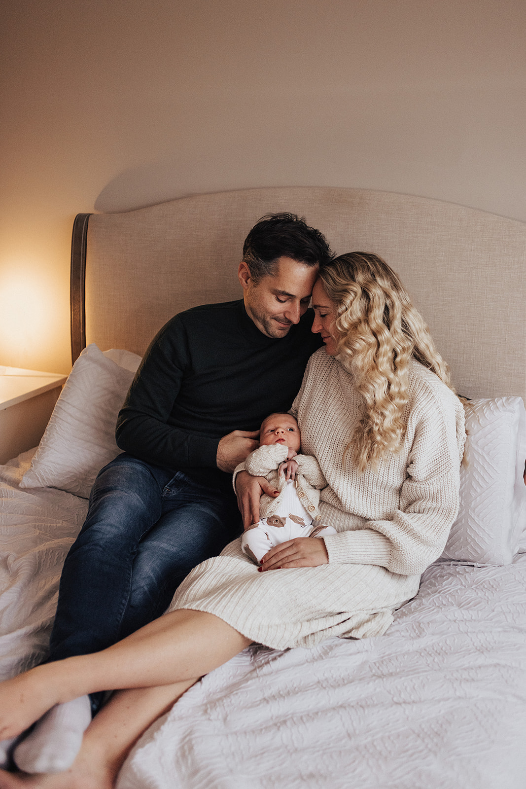 Newborn at home family photoshoot in Plymouth Devon