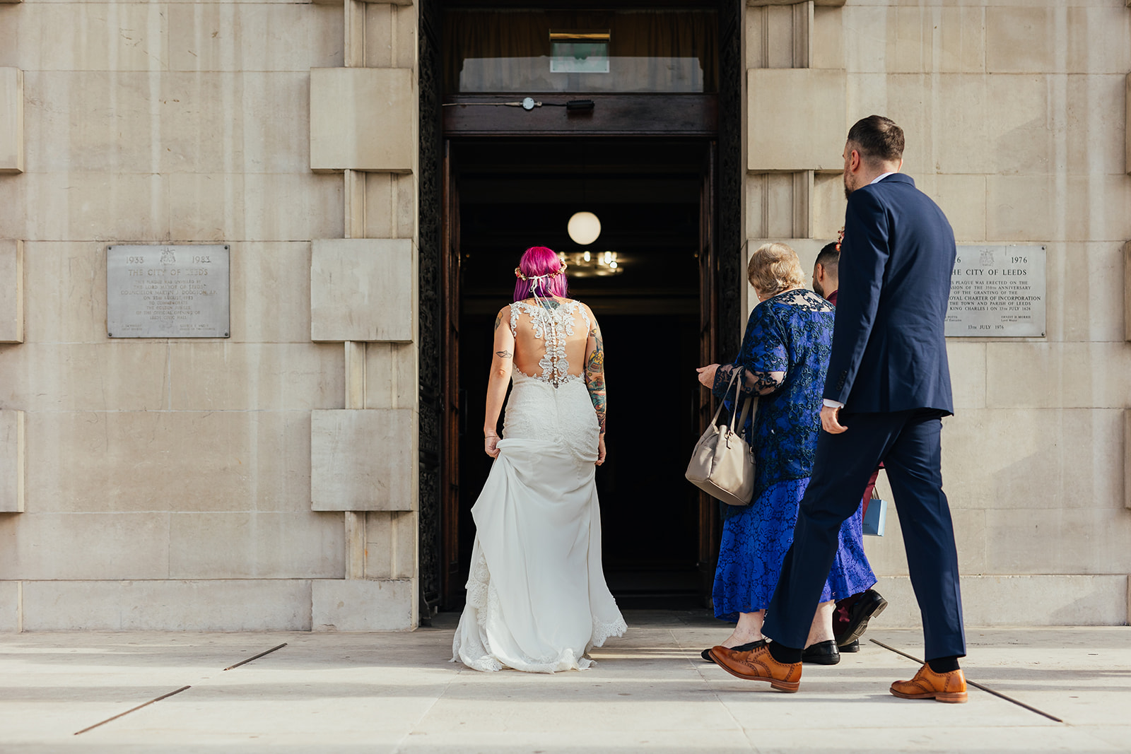 Leeds Civic Hall Elopement Wedding Photography