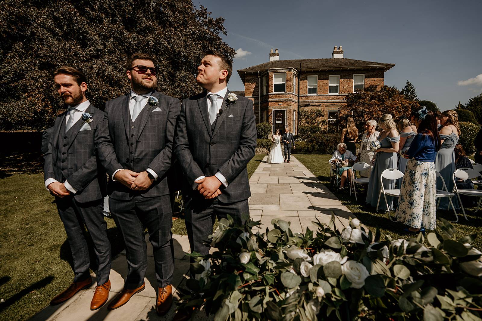 Real wedding at Shottle Hall
