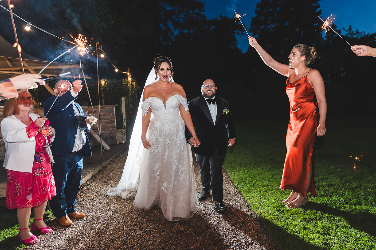 sparklers at whatton house