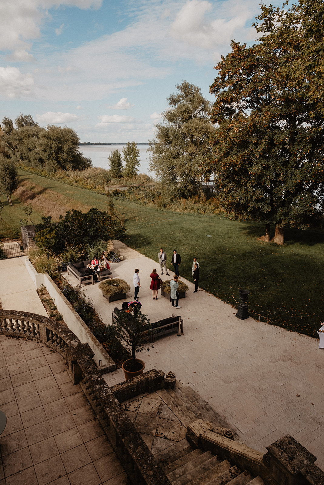 Mariage intimiste au château grattequina, près de bordeaux, photos los caballeros weddings