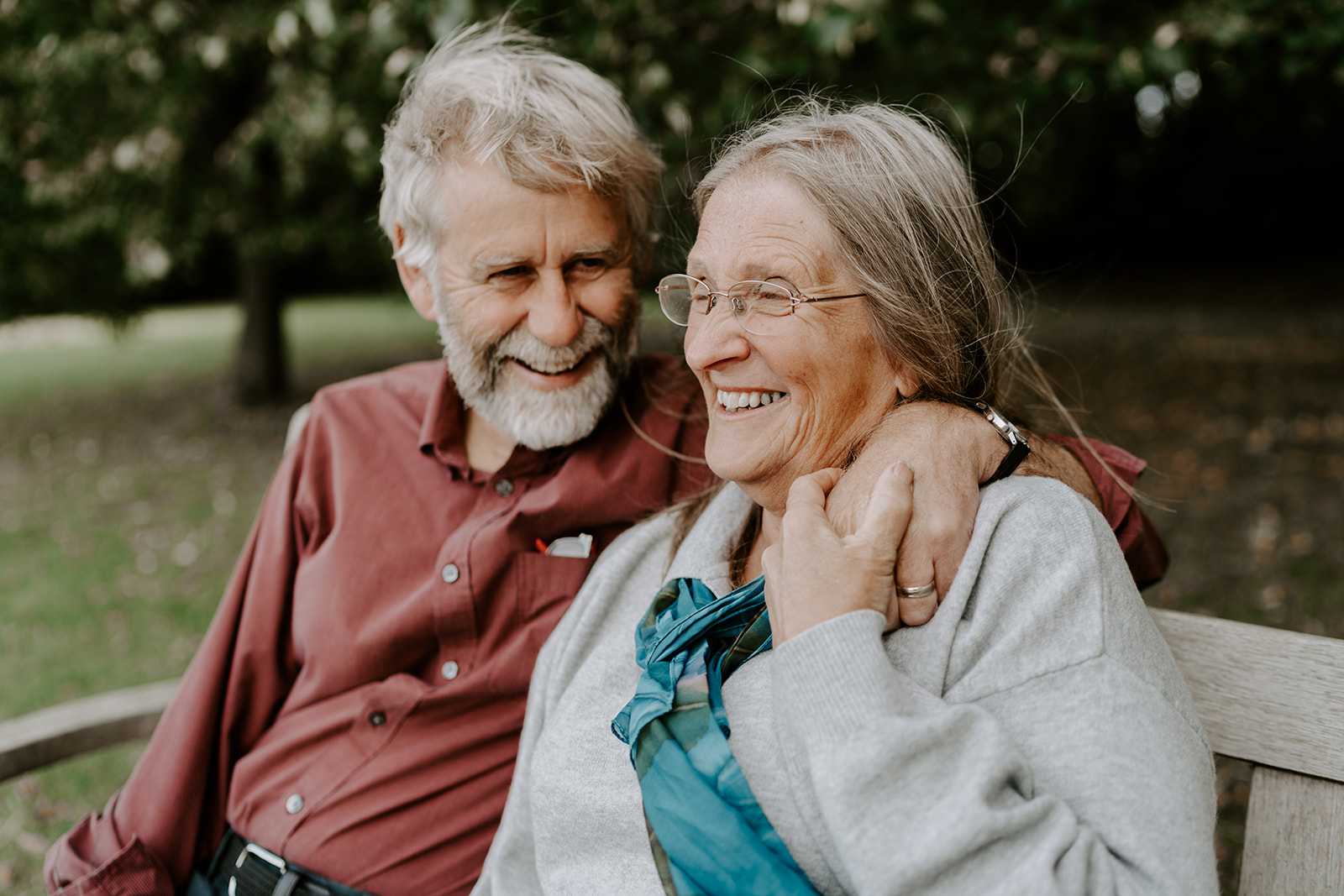 grandparents celebrate their love at Rutland Water 