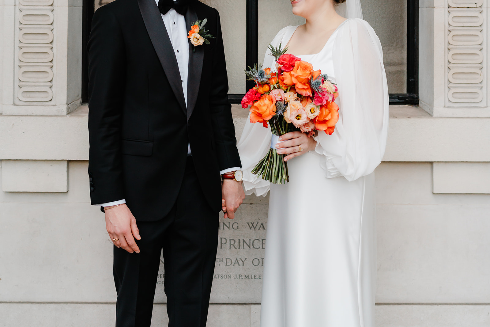 Editorial Couple Portraits Photography at Old Marylebone Town Hall | London Wedding Photographer