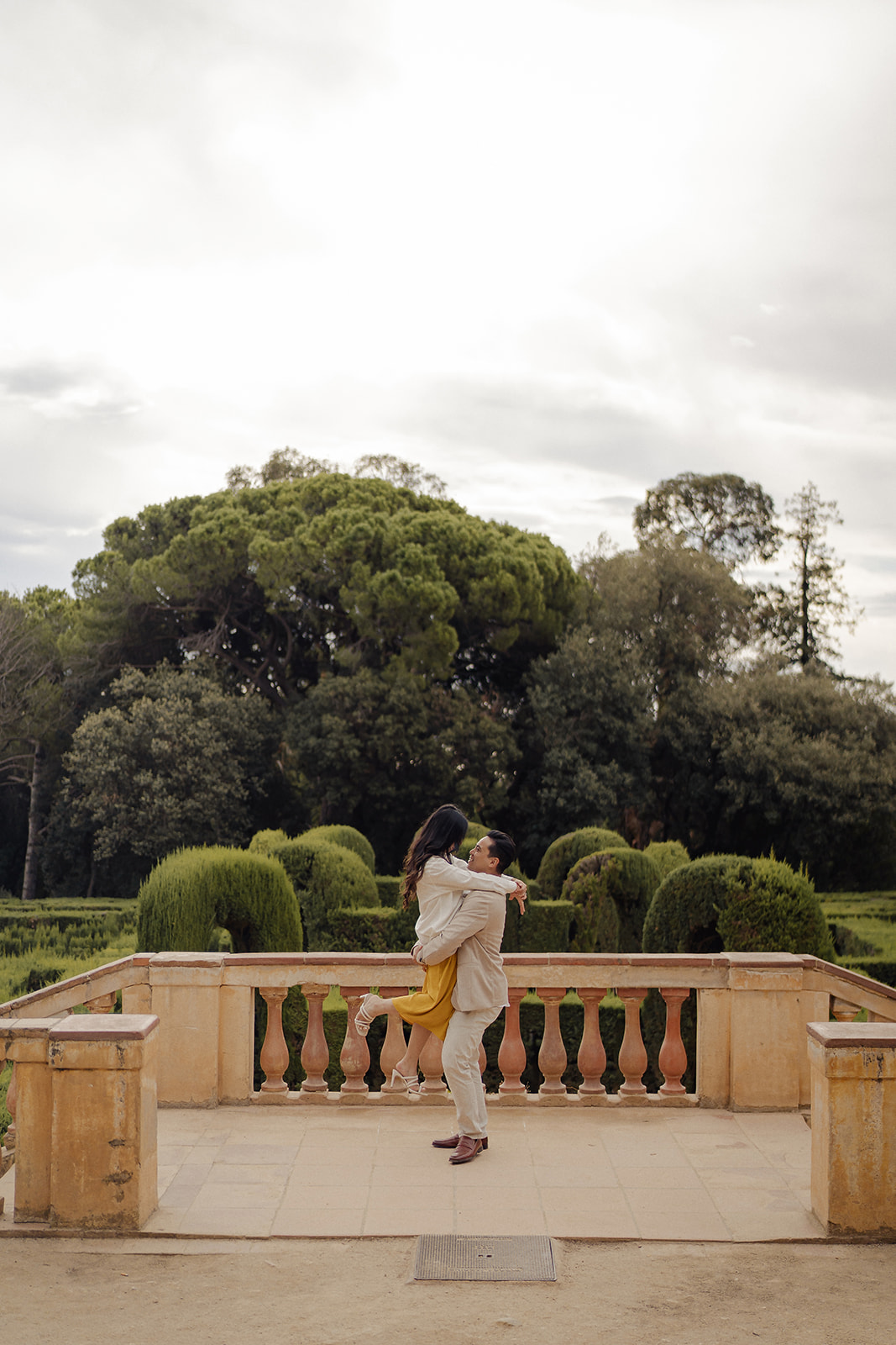 Engagement of Ysabel and AJ in Barcelona