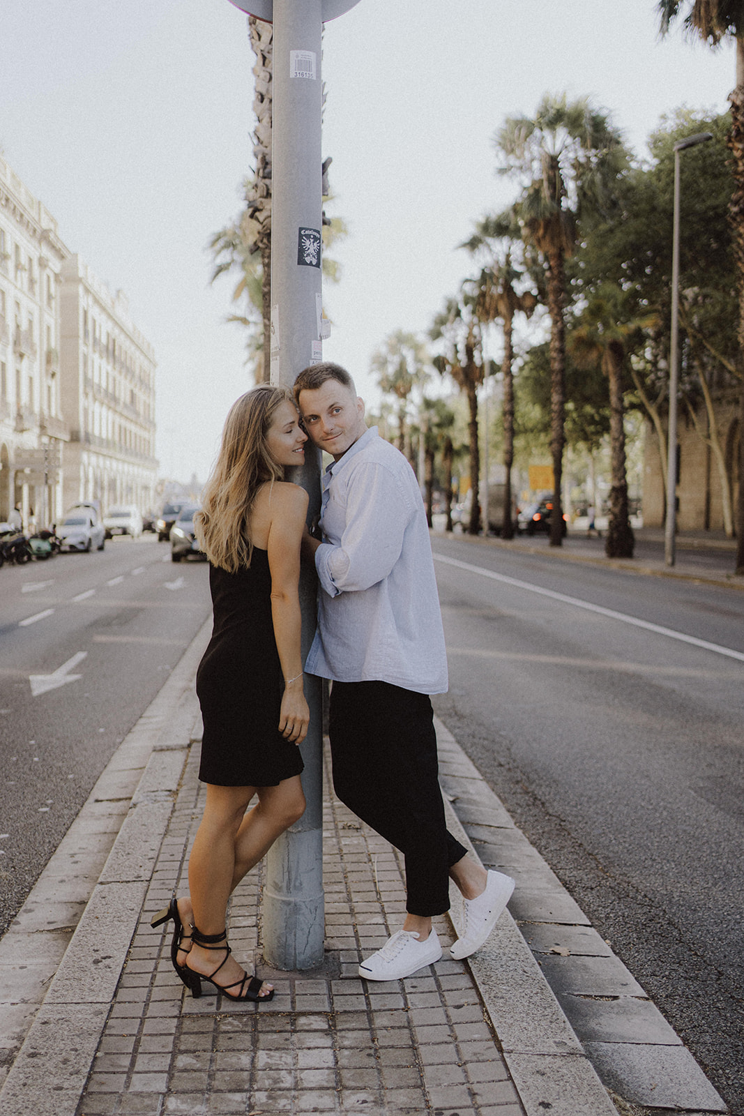Lifestyle couple photoshoot in Barcelona