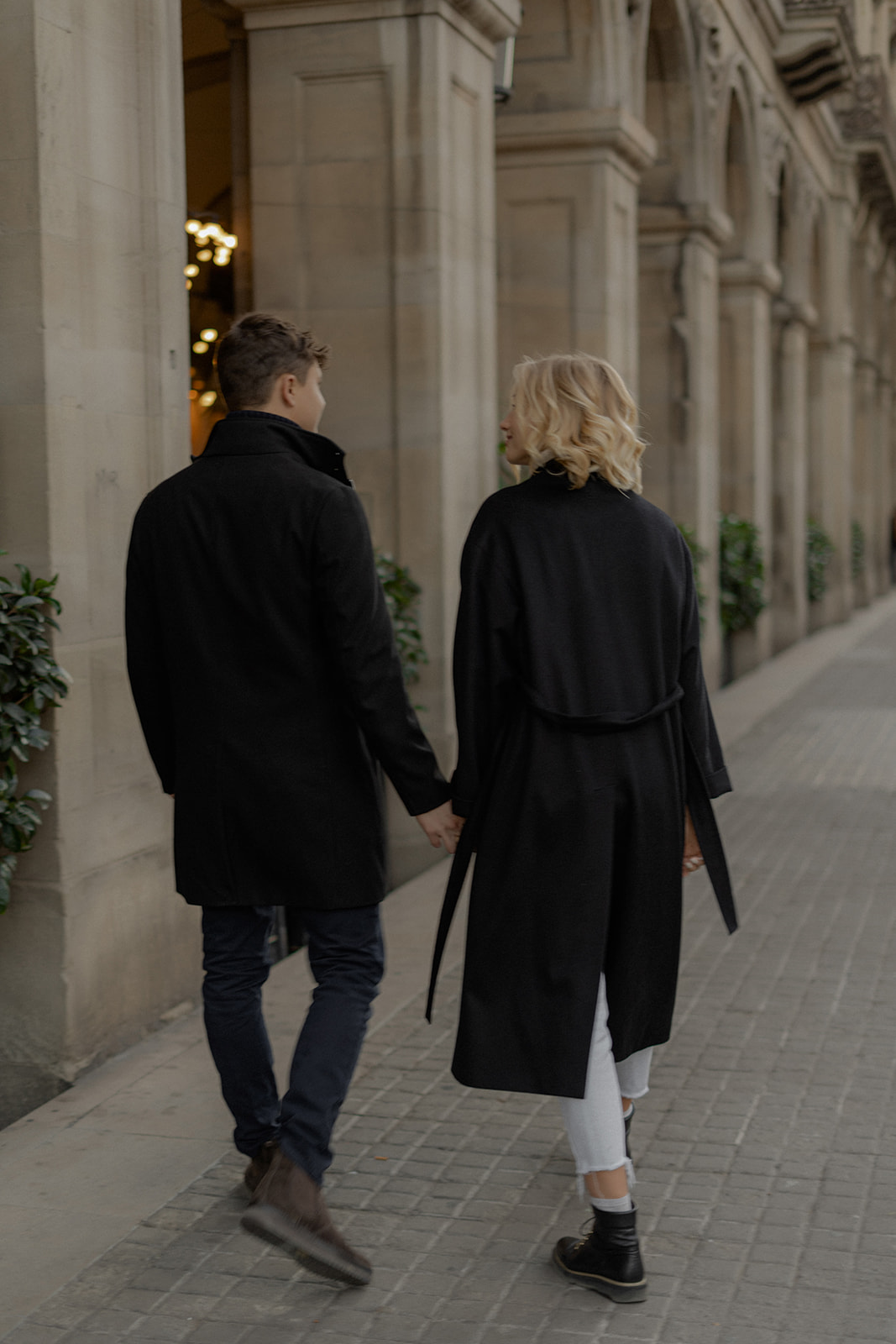 Couple Photoshoot in the Born district of Barcelona