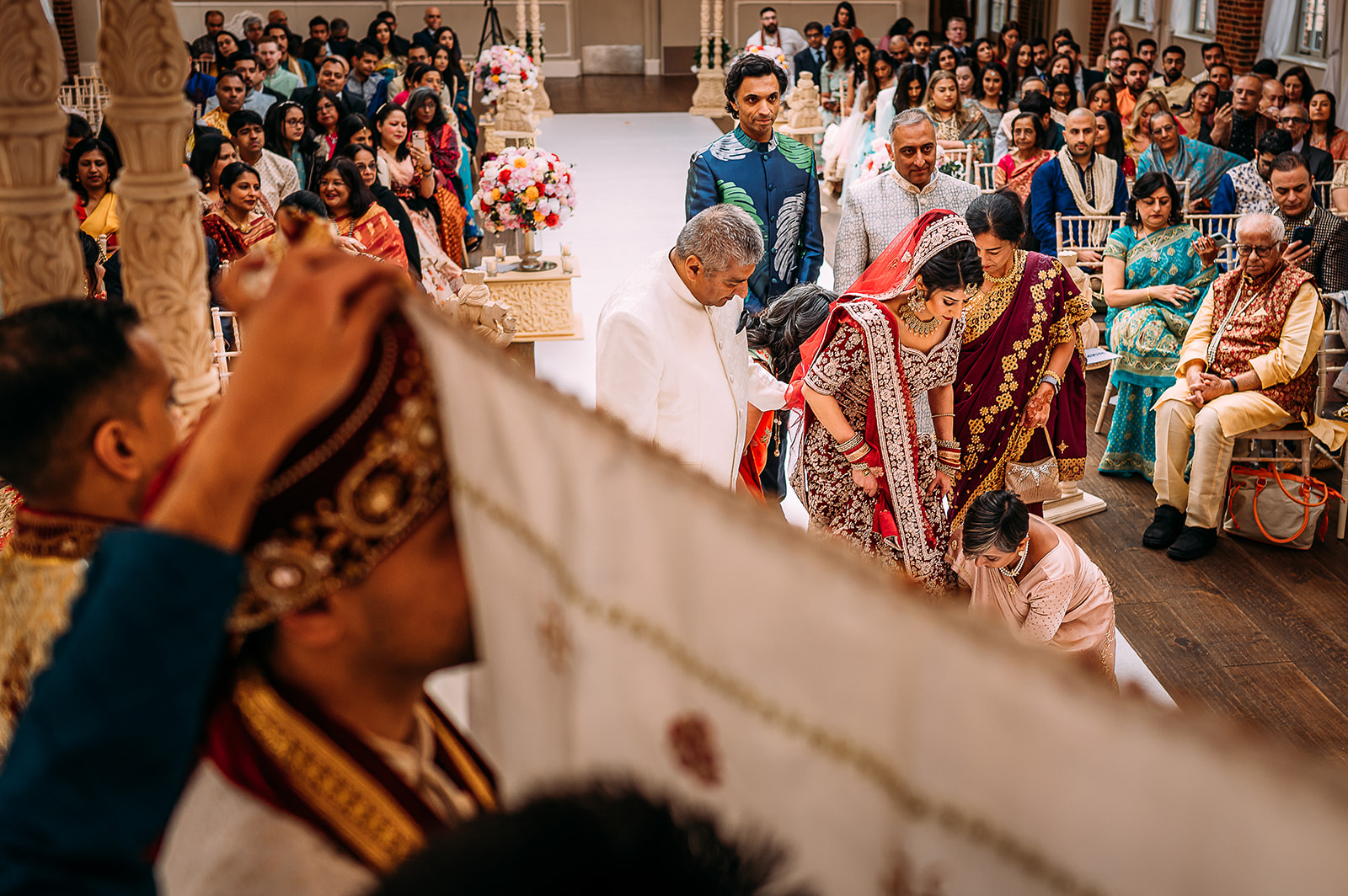 Traditional Indian wedding ceremony 