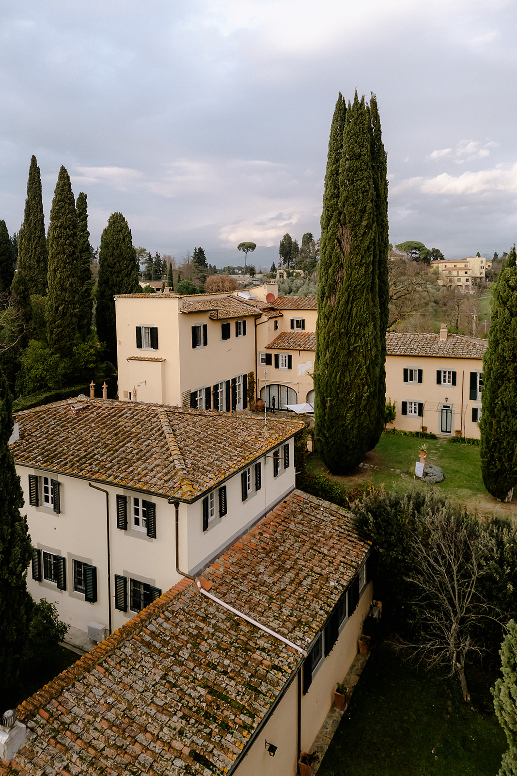 Intimate Winter Wedding in Florence private villa