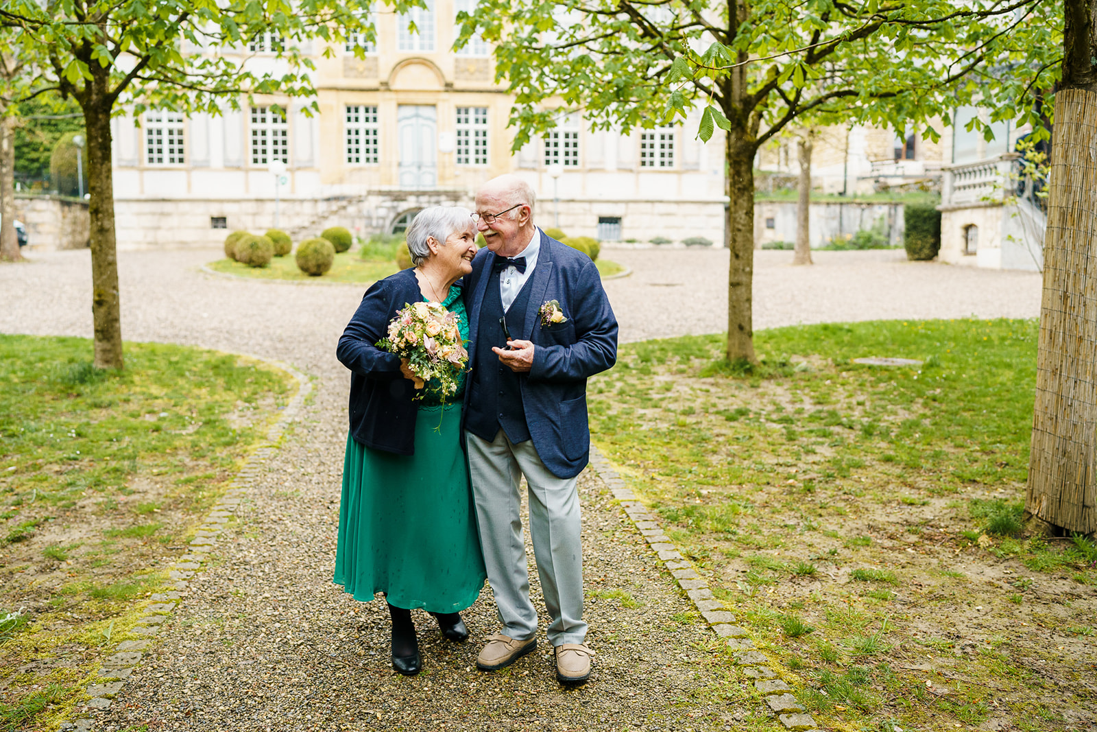 Paarfotos eines älteresn Paares