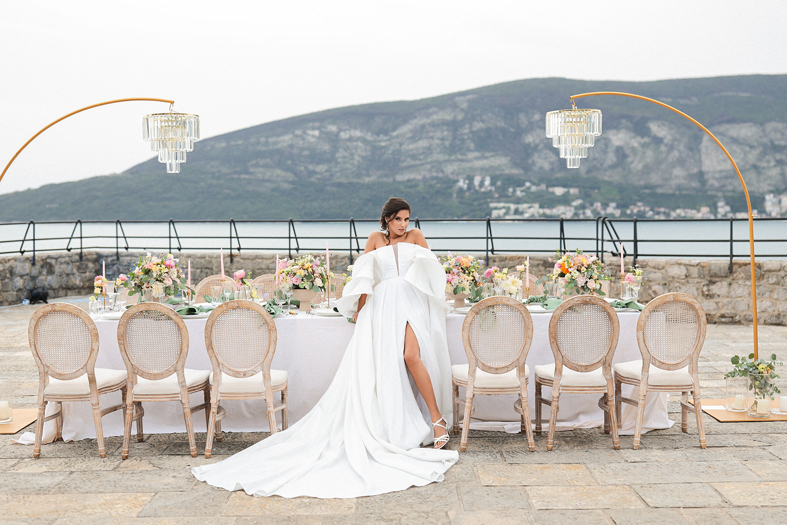 Forte Mare Fortress wedding reception, Herceg Novi