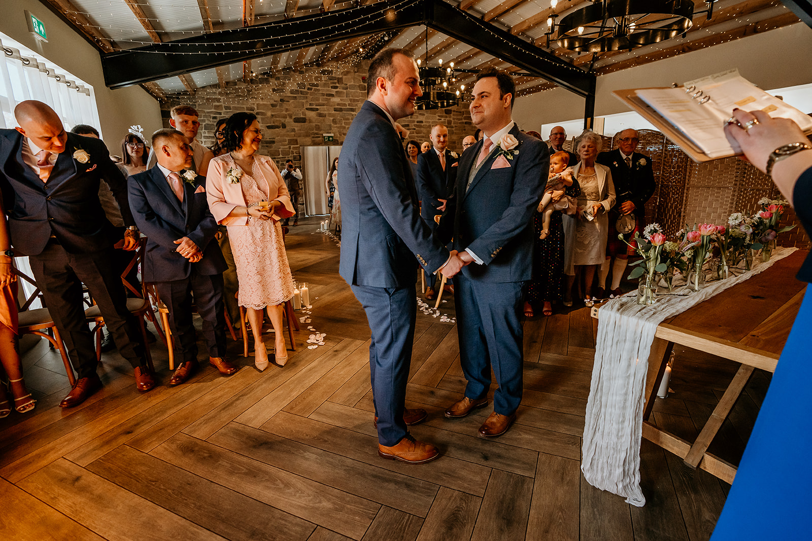 gay wedding at stretton manor barn